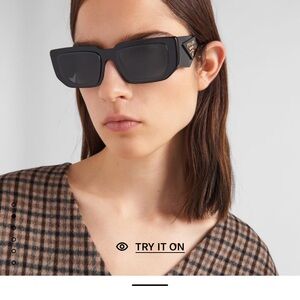 Exclusive Black Prada sunglasses shades